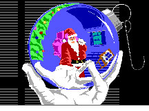 Santa-in-Escher-Ball